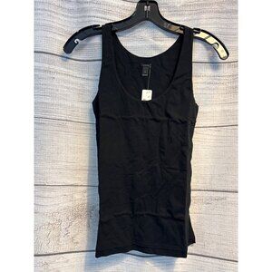 NWT J.Crew Black Tank Top Size XS